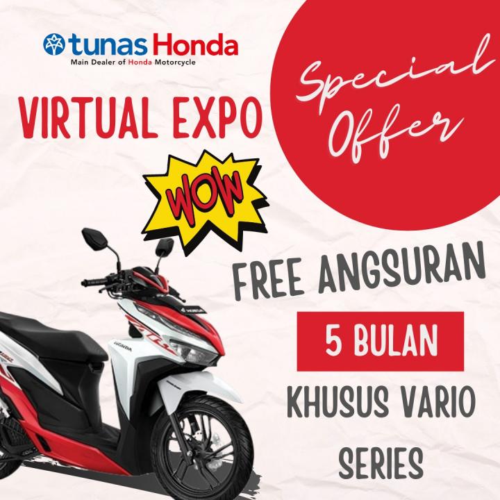 Vario Series Free Angsuran 5 Bulan Hanya di TDM Tulang Bawang